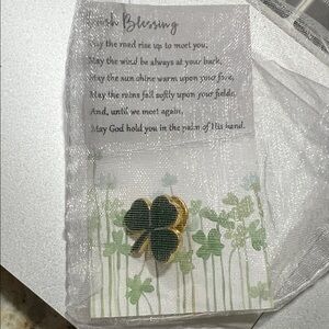 FREE w/purchase - Shamrock Lapel Pin